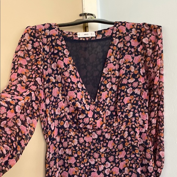 Floral Long Sleeve Dress - Picture 3 of 9